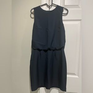 Banana Republic sculpted blousant-waist mini dress